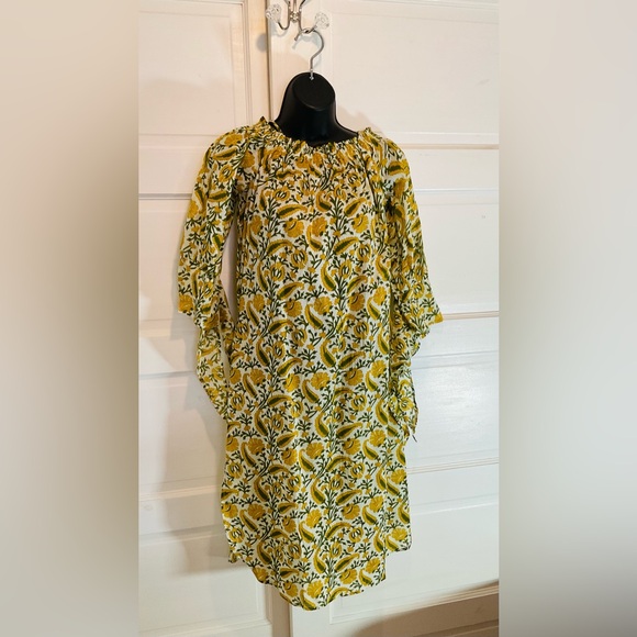 Floral Yellow Dress - Picture 2 of 5